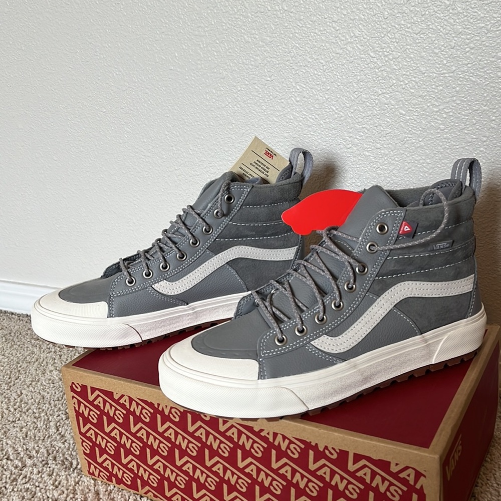 Vans Gray High-Top Sneakers for Women